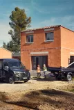 Renault Trucks Master Van and Chassis on a construction site