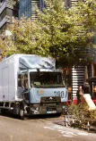Renault Trucks D Cab 2.1 m delivering in town