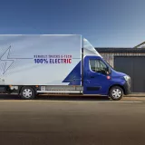 Master E-TECH parked and a man is walking to it