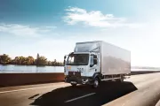 Renault Trucks D on a sunny road