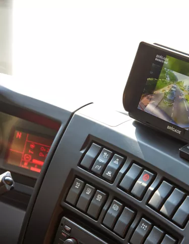  control display for 360 degree viewing angle cameras