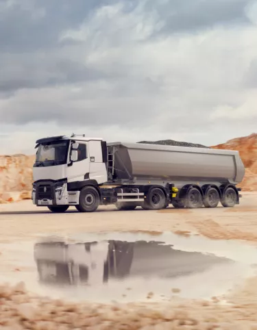 Renault Trucks C in a quarry