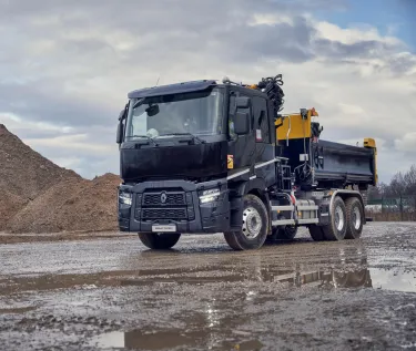 Renault Trucks C in a construction site